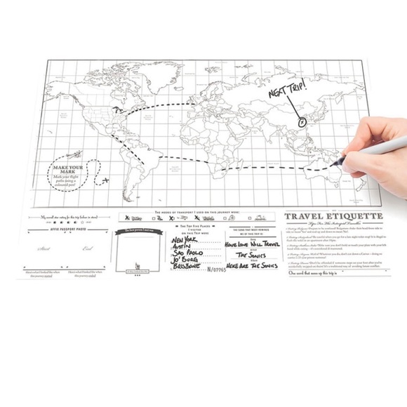 NWT! Scratch Map Travel Edition - Picture 2 of 3